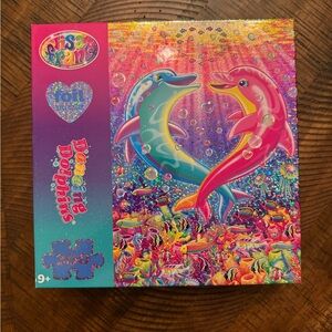 Lisa Frank Dancing Dolphins Foil 300 Piece Puzzle
